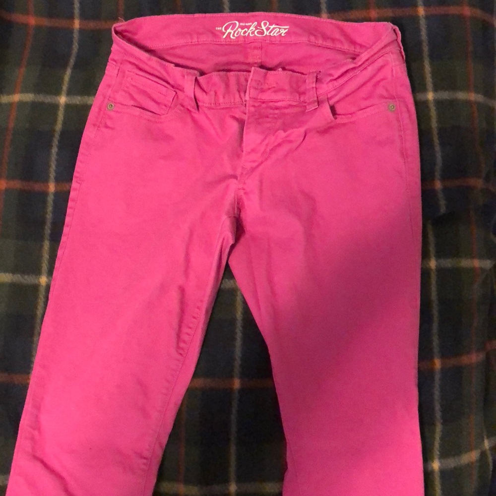HOT PINK JEANS *NEVER WORN*
